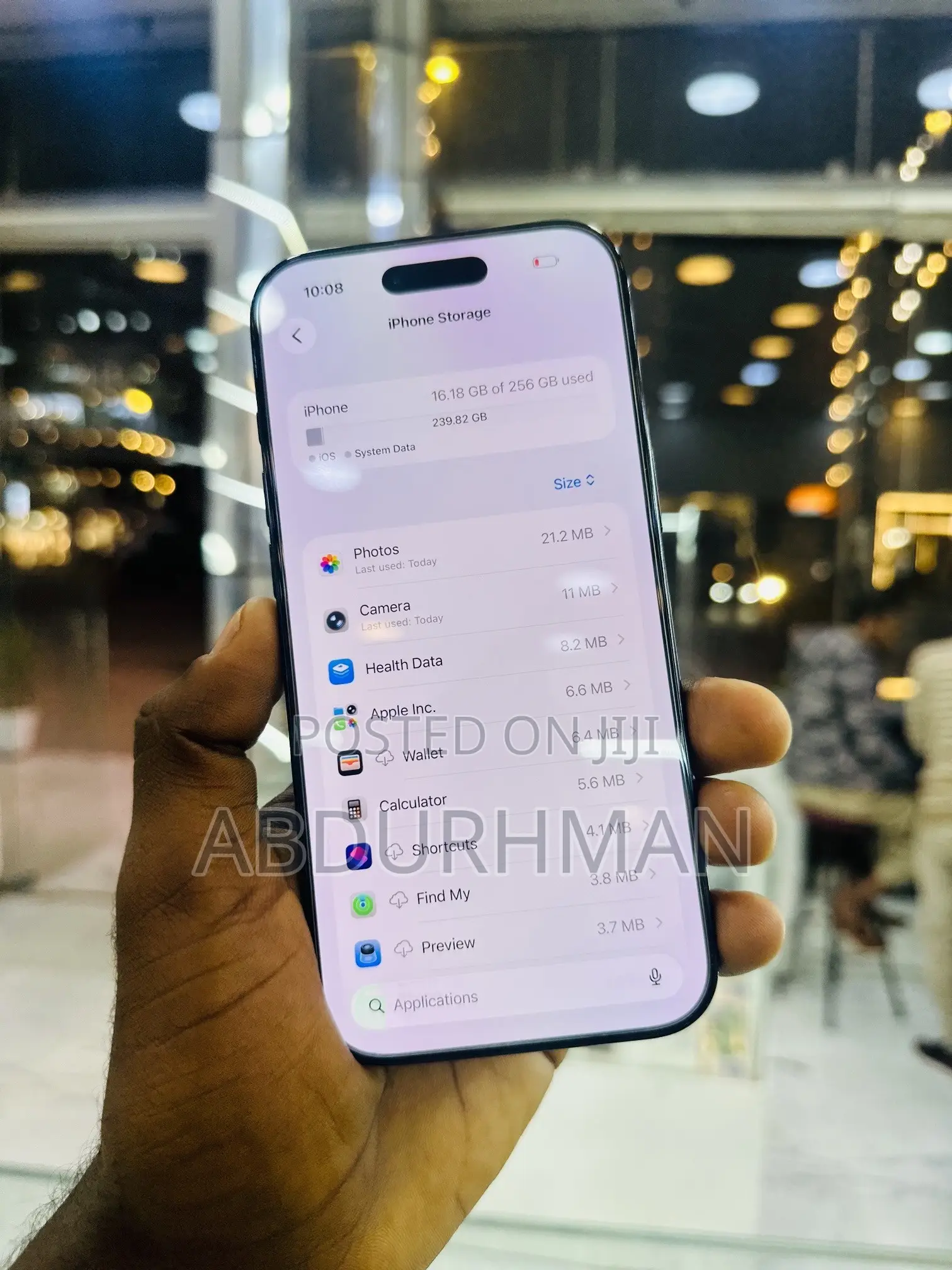 Apple iPhone Air 256 GB Black