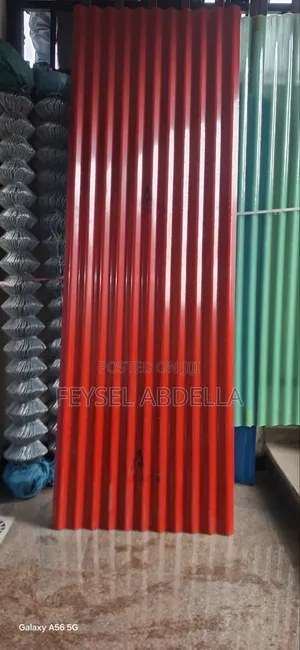 ቆርቆሮ በተለያዩ ጌጅና ከለር