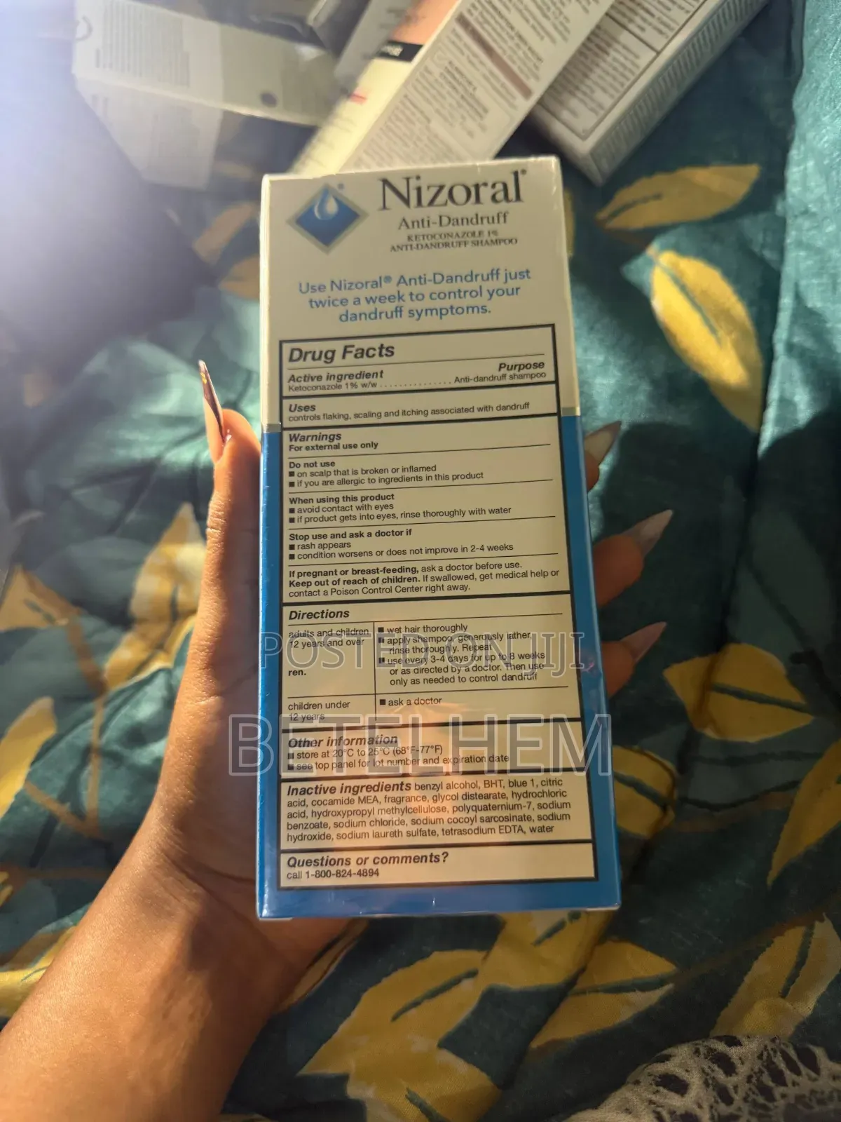 Nizoral Anti-Dandruff Shampoo 1% Ketoconazole – 200 Ml