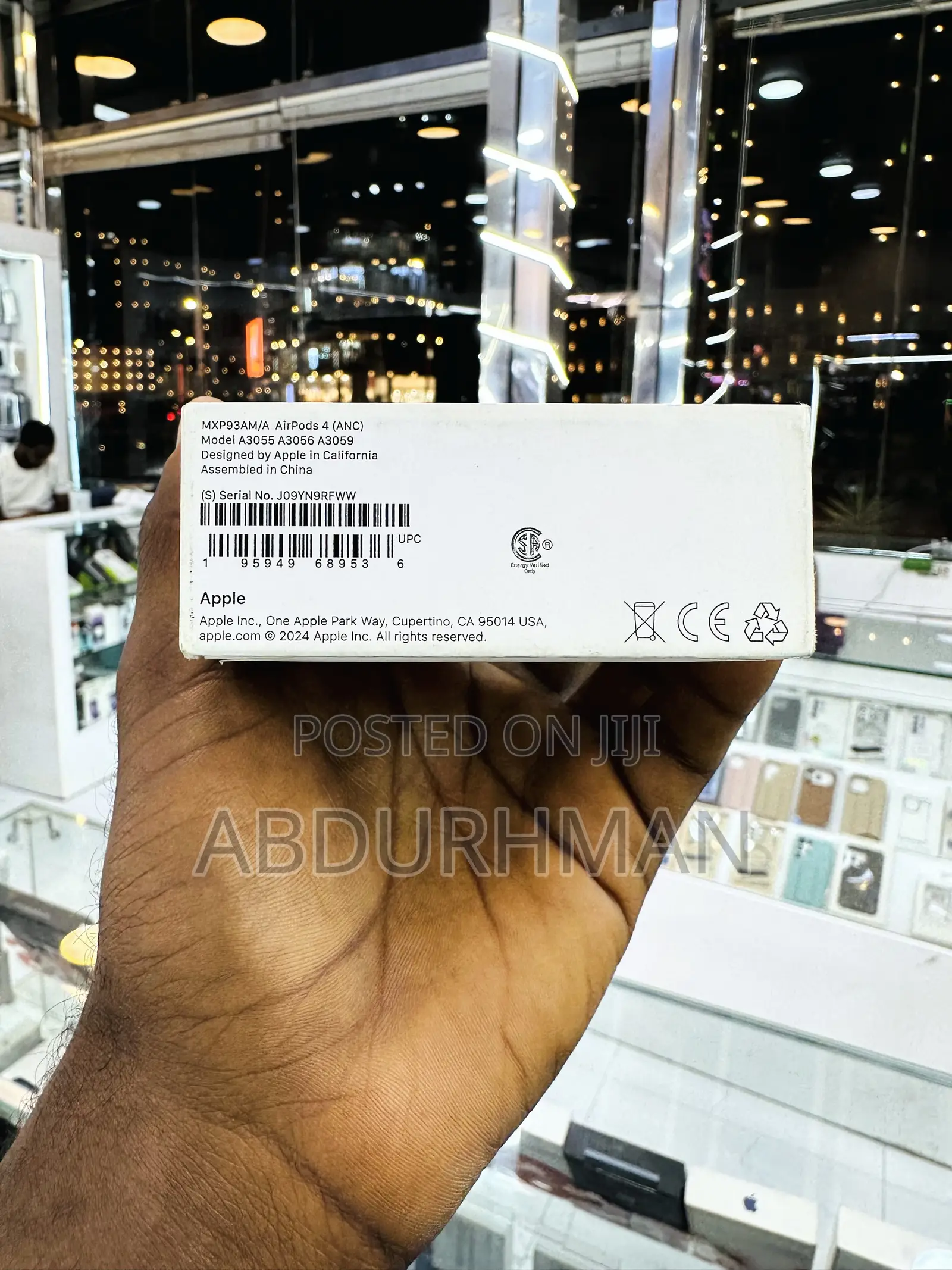 Air Pods 4 Active Noise Cancellation