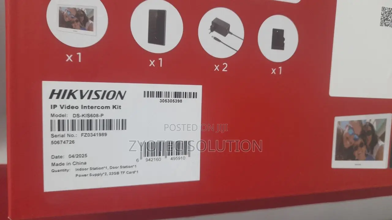 IP Video Intercom Kit