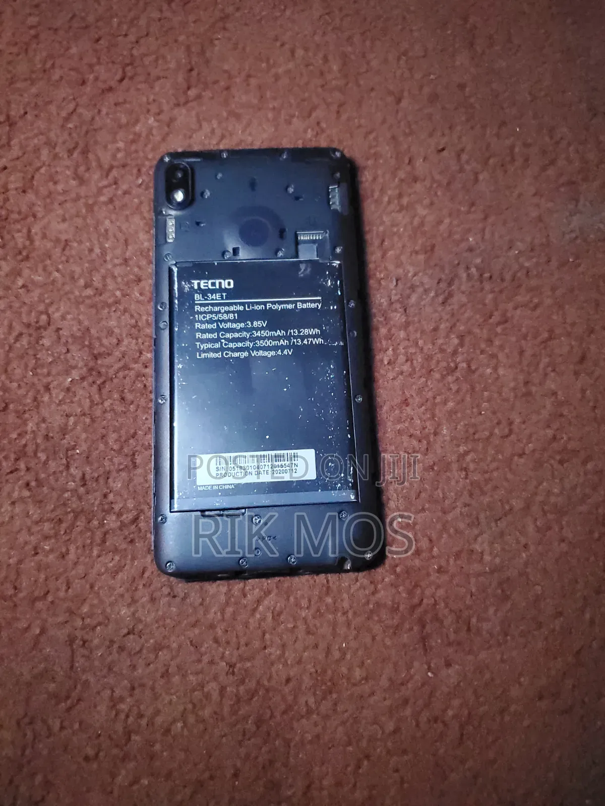 Tecno Pop 3 16 GB Black