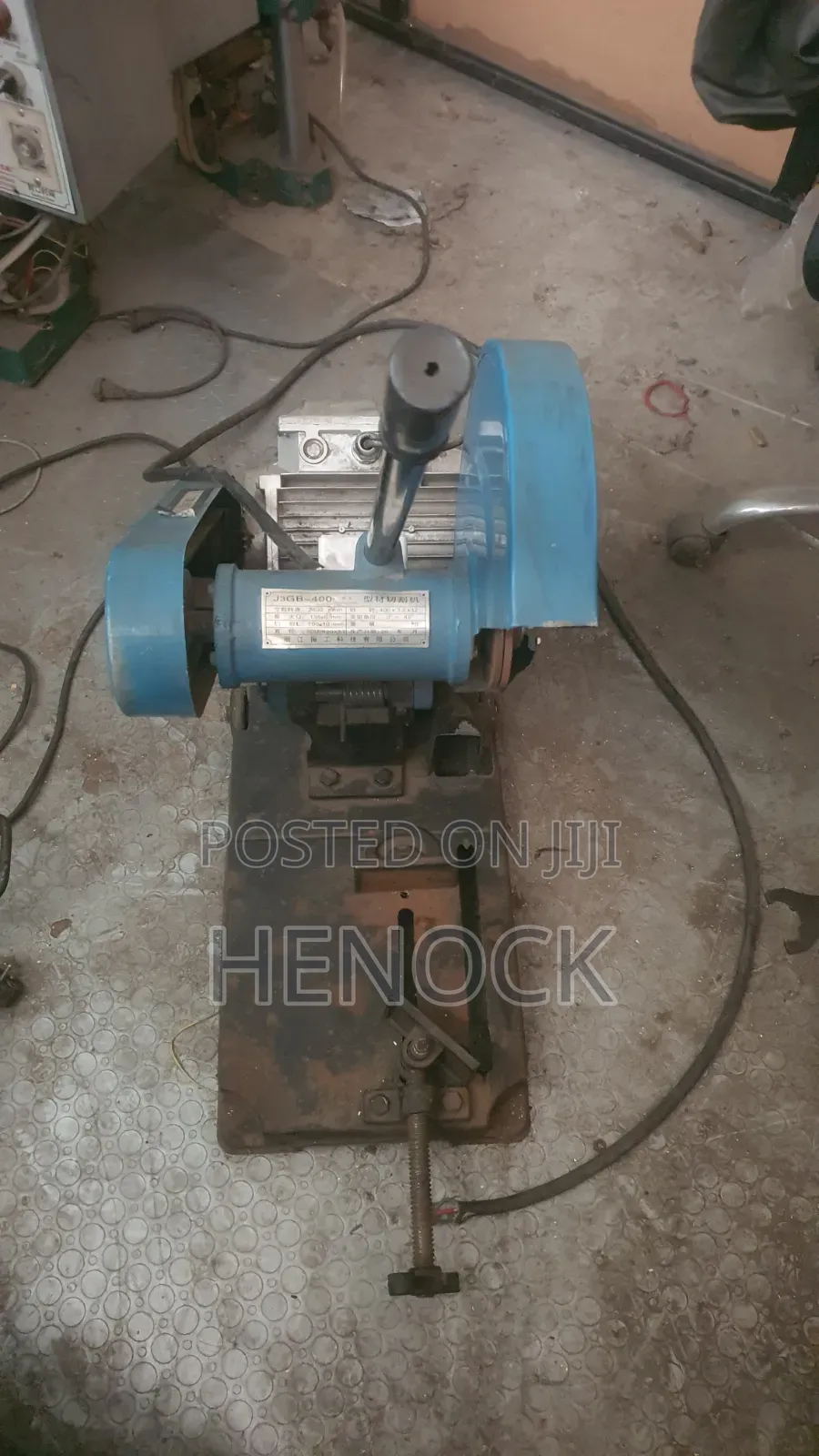 Heavy Duty 3-Phase Metal Cut-Off Machine (3.6 kW Motor)