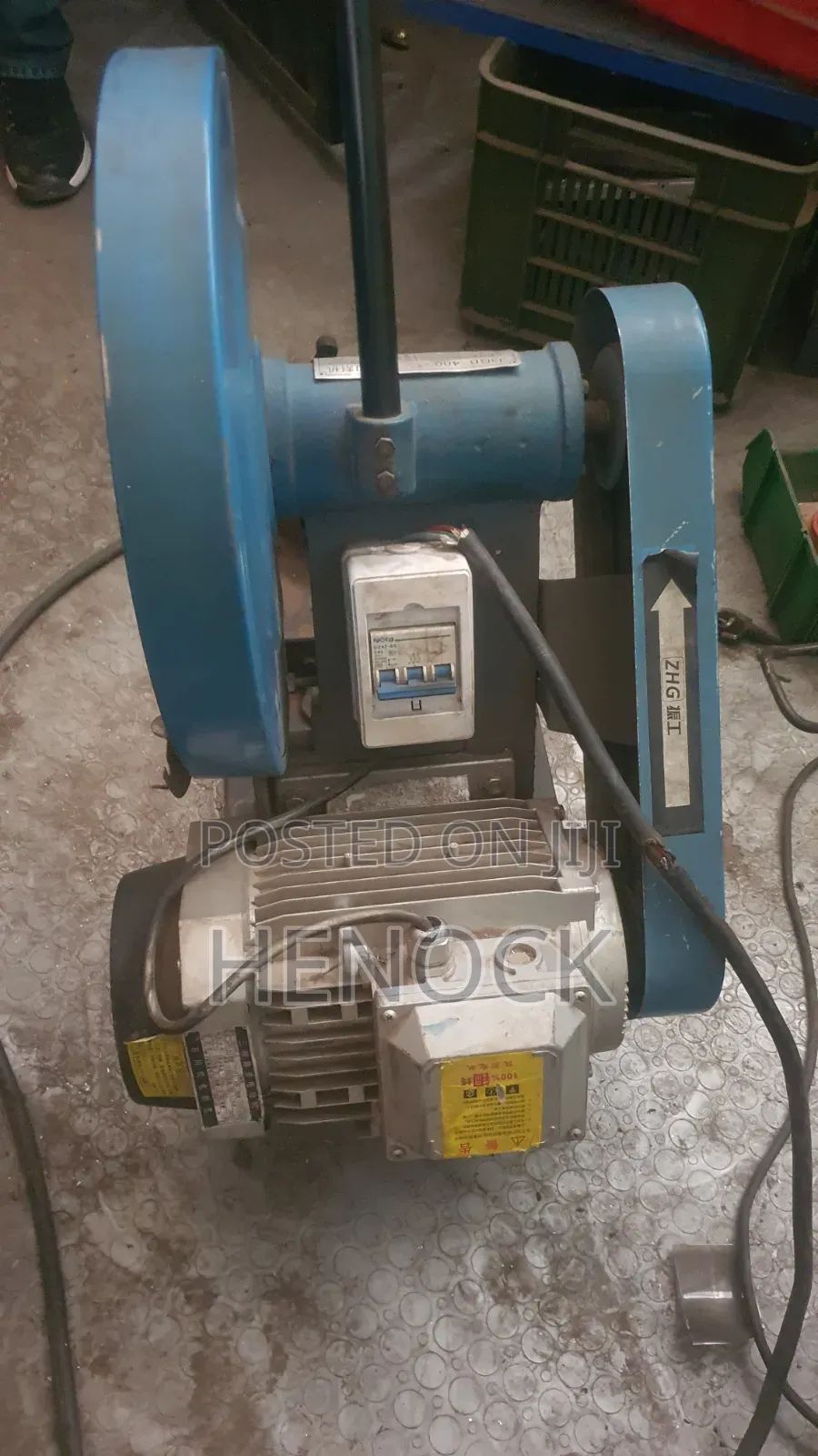 Heavy Duty 3-Phase Metal Cut-Off Machine (3.6 kW Motor)