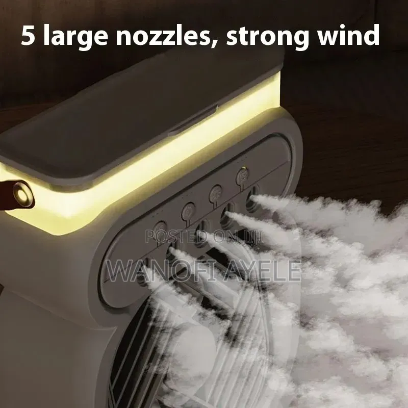 Duel Use Air Cooler Fan and Humidifier