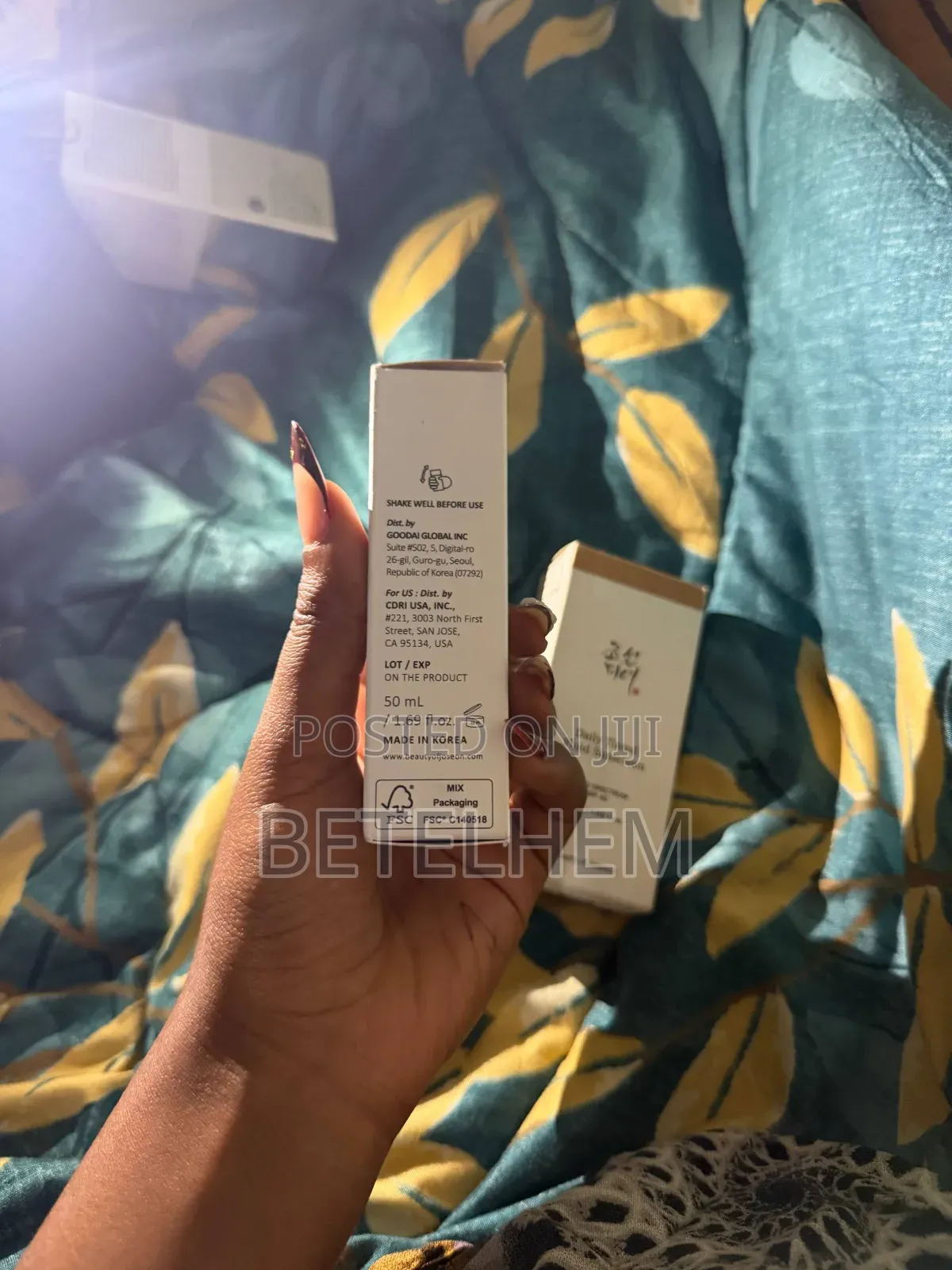 Beauty of Joseon Daily Tinted Fluid Sunscreen SPF 40 – 50 Ml