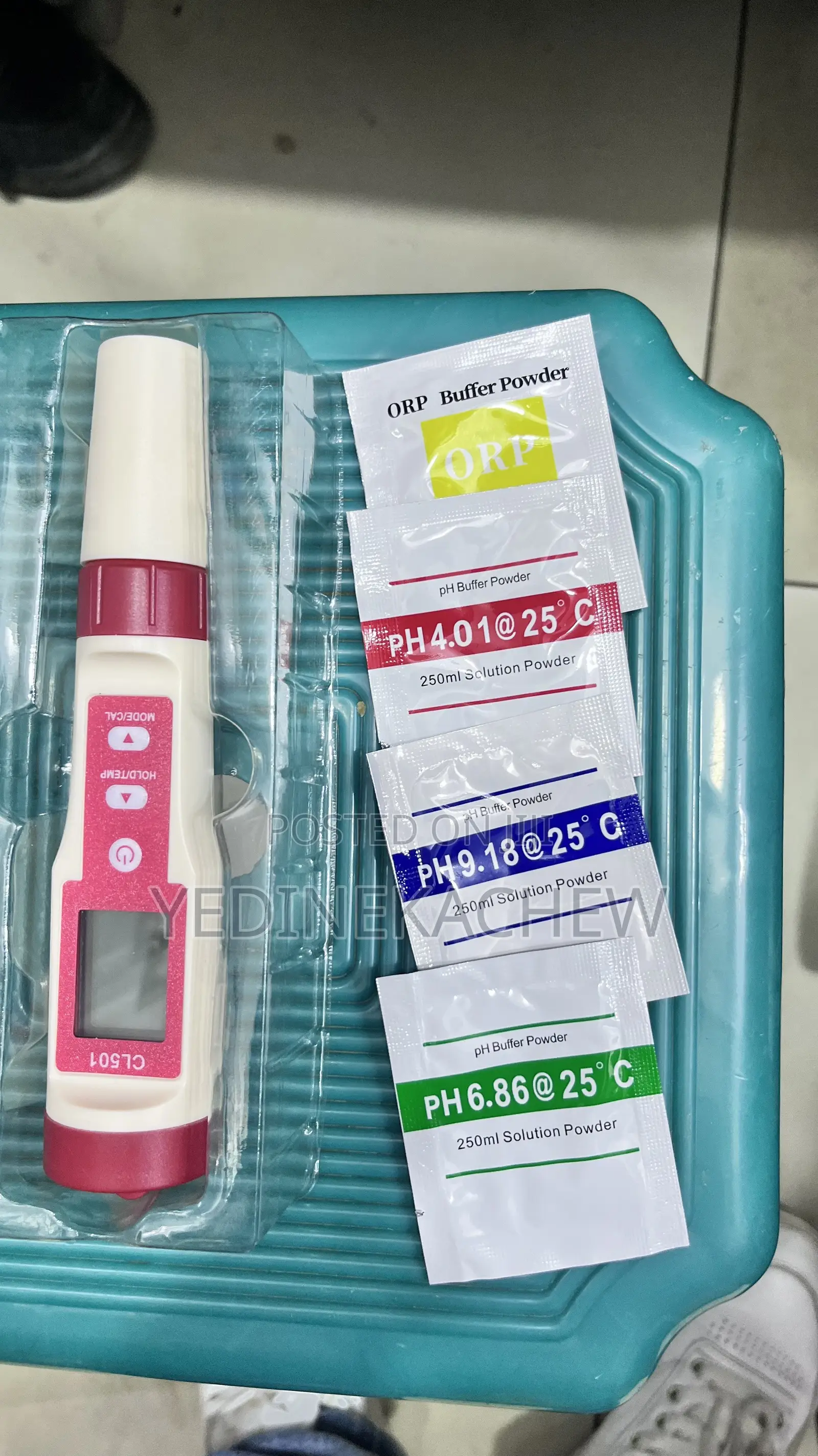 Water Quality Tester (የውሃ ጥራት መለኪያ)