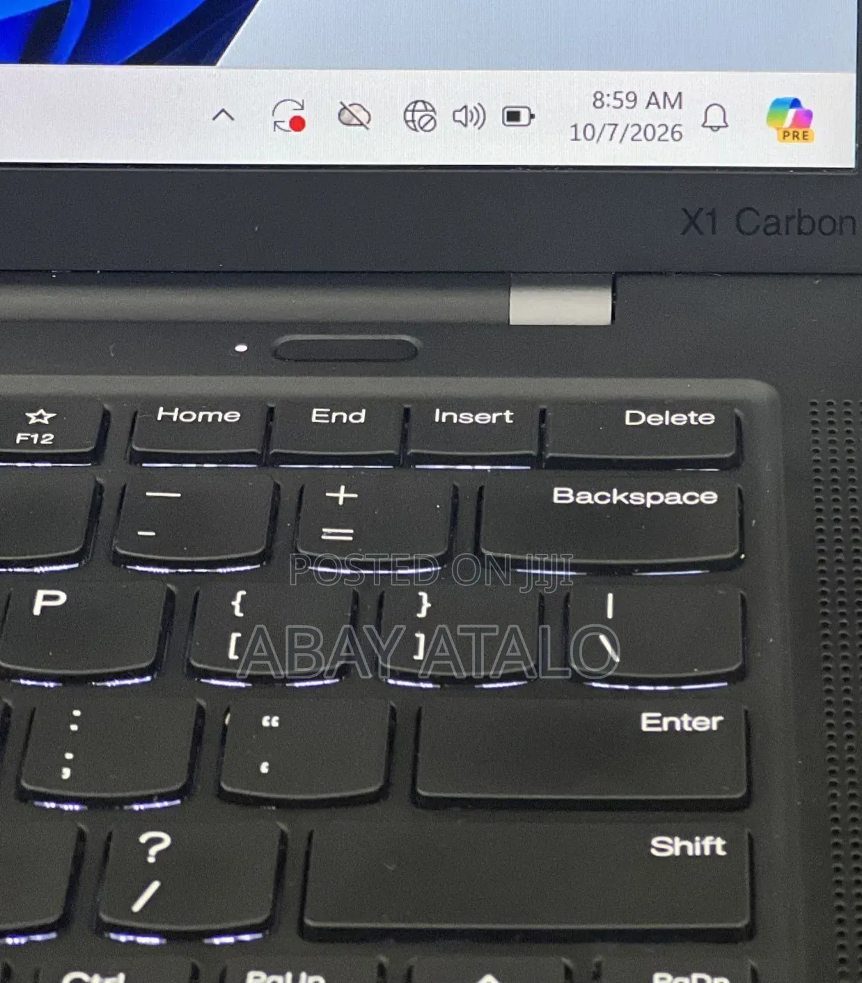 New Laptop Lenovo ThinkPad X1 Carbon 16GB Intel Core i7 SSD 512GB