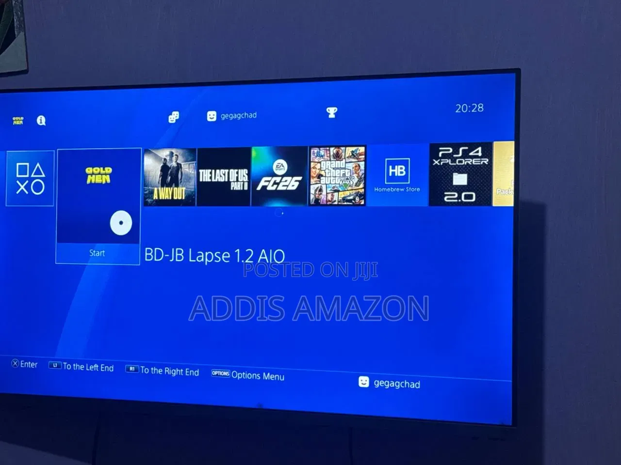 PS4 Jailbreak With 1 Joystick