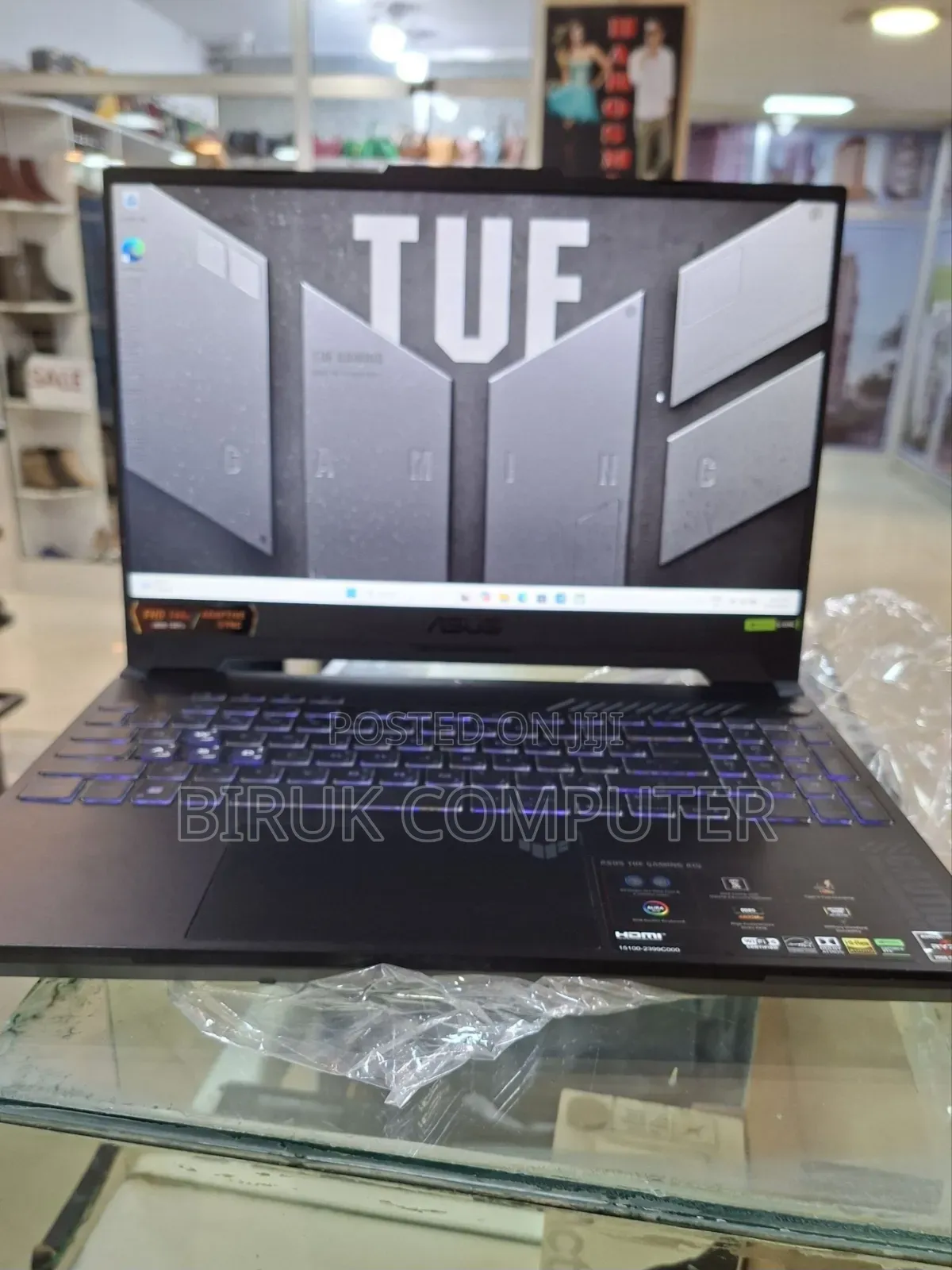 New Laptop Asus TUF Gaming A15 16GB AMD Ryzen 7 SSD 512GB