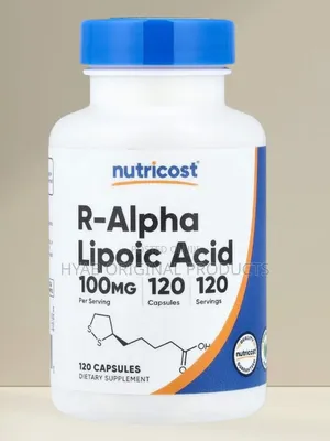 R-Alpha Lipoic Acid, 100 Mg, 120 Capsules