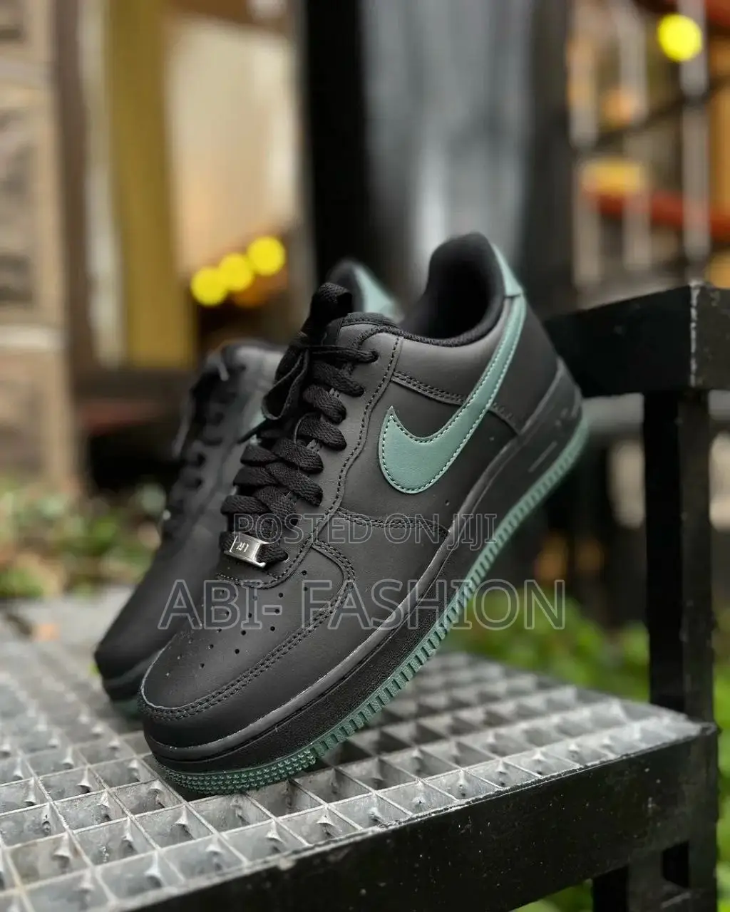 Nike Air Force 1 Low Black/Vintage Green – New Arrival
