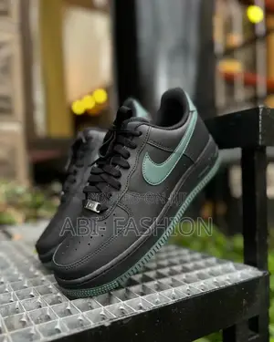 Nike Air Force 1 Low Black/Vintage Green – New Arrival