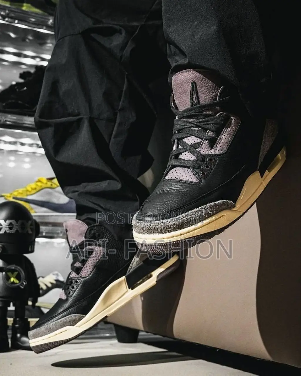 Nike Air Jordan 3 a Ma Maniére Black – New Arrival