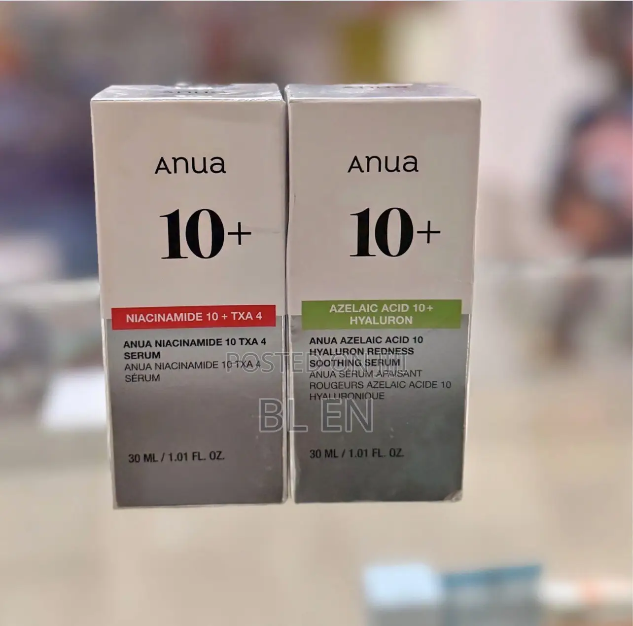 Anua Niacinamide and Azelaic Acid 10+