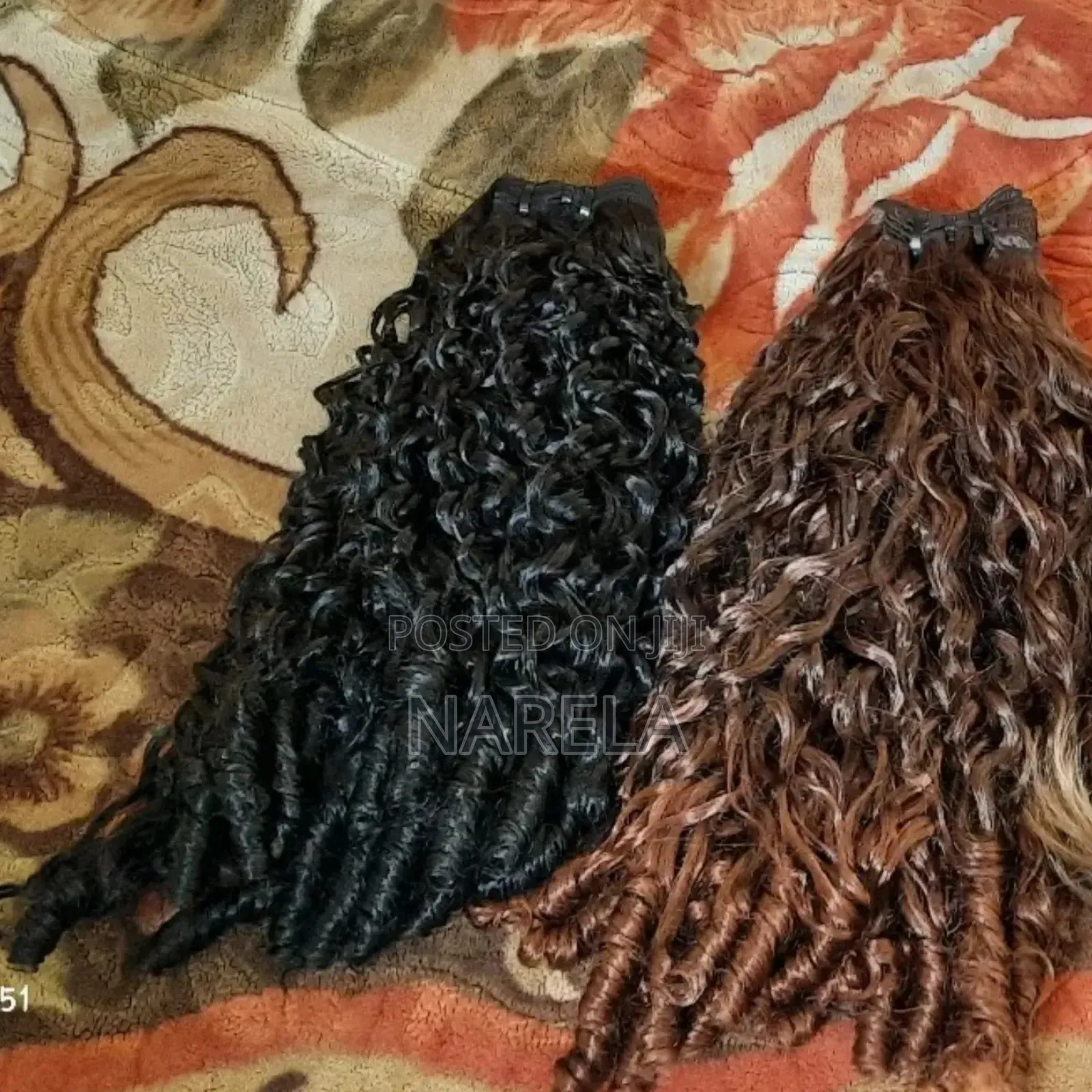 Black Pixie Curly Hair &Coffee Brown Pixie Hair for Women | NARÉLA