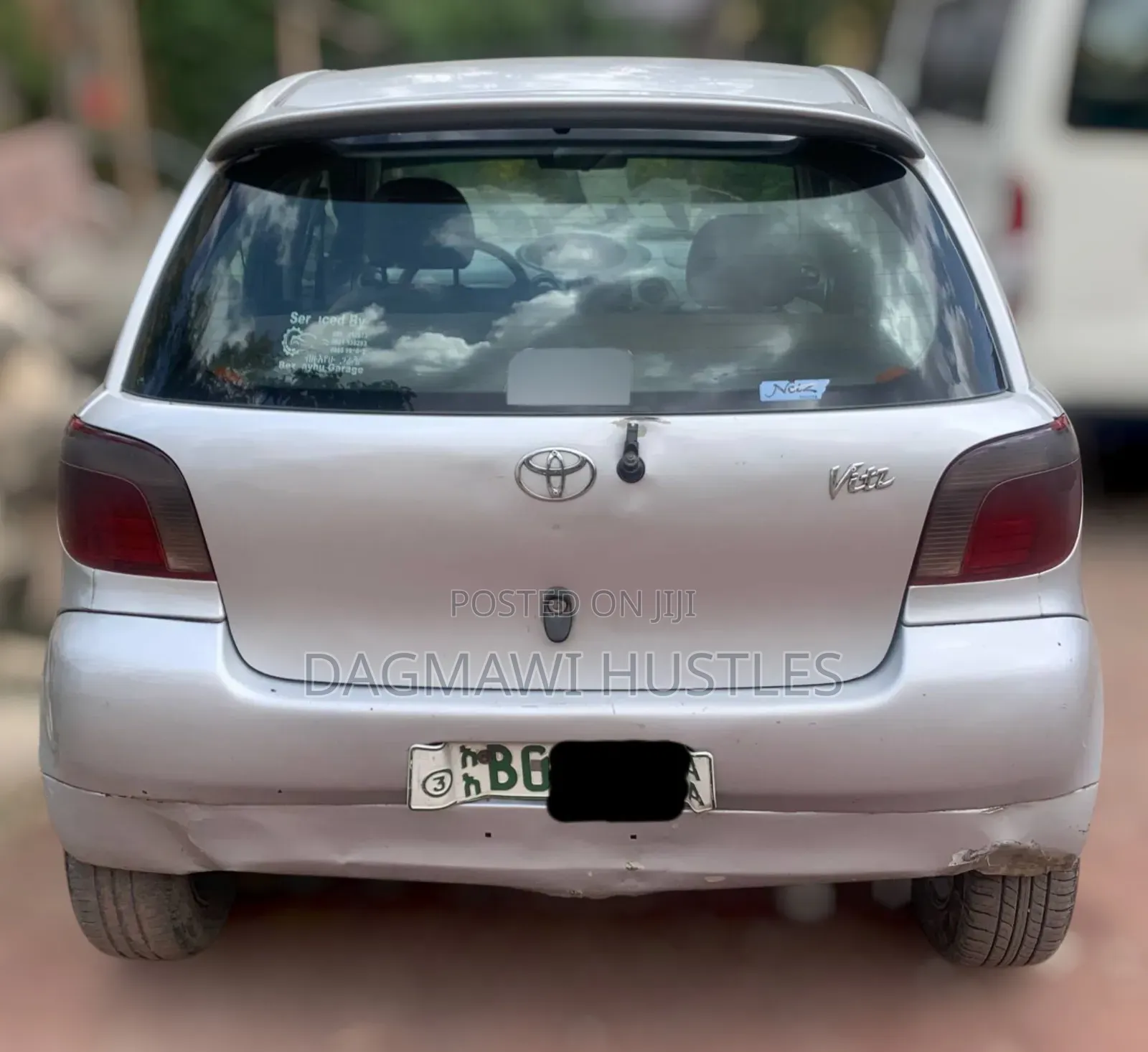 Toyota Vitz 2001 Silver