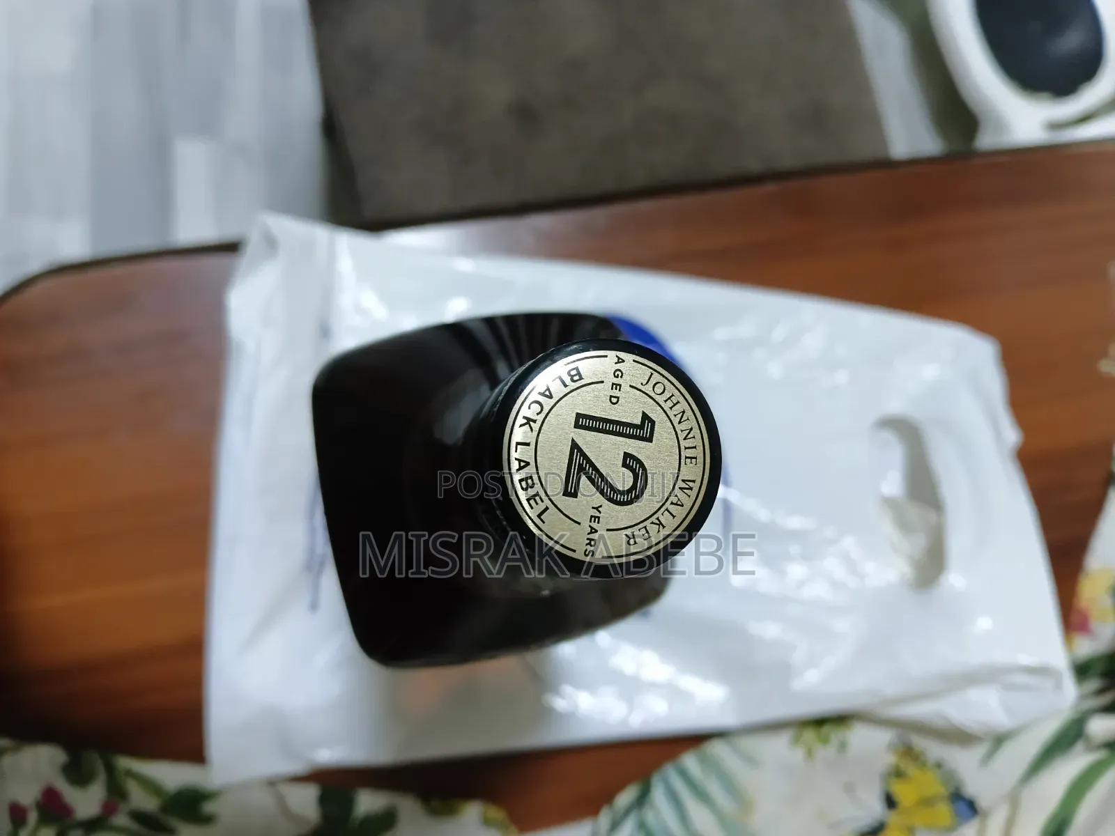 የሚሸጥ ኦሪጅናል ጆኒ ዎከር ብላክ ሌብል ውስኪ (Johnnie Walker Black Label 12 Years