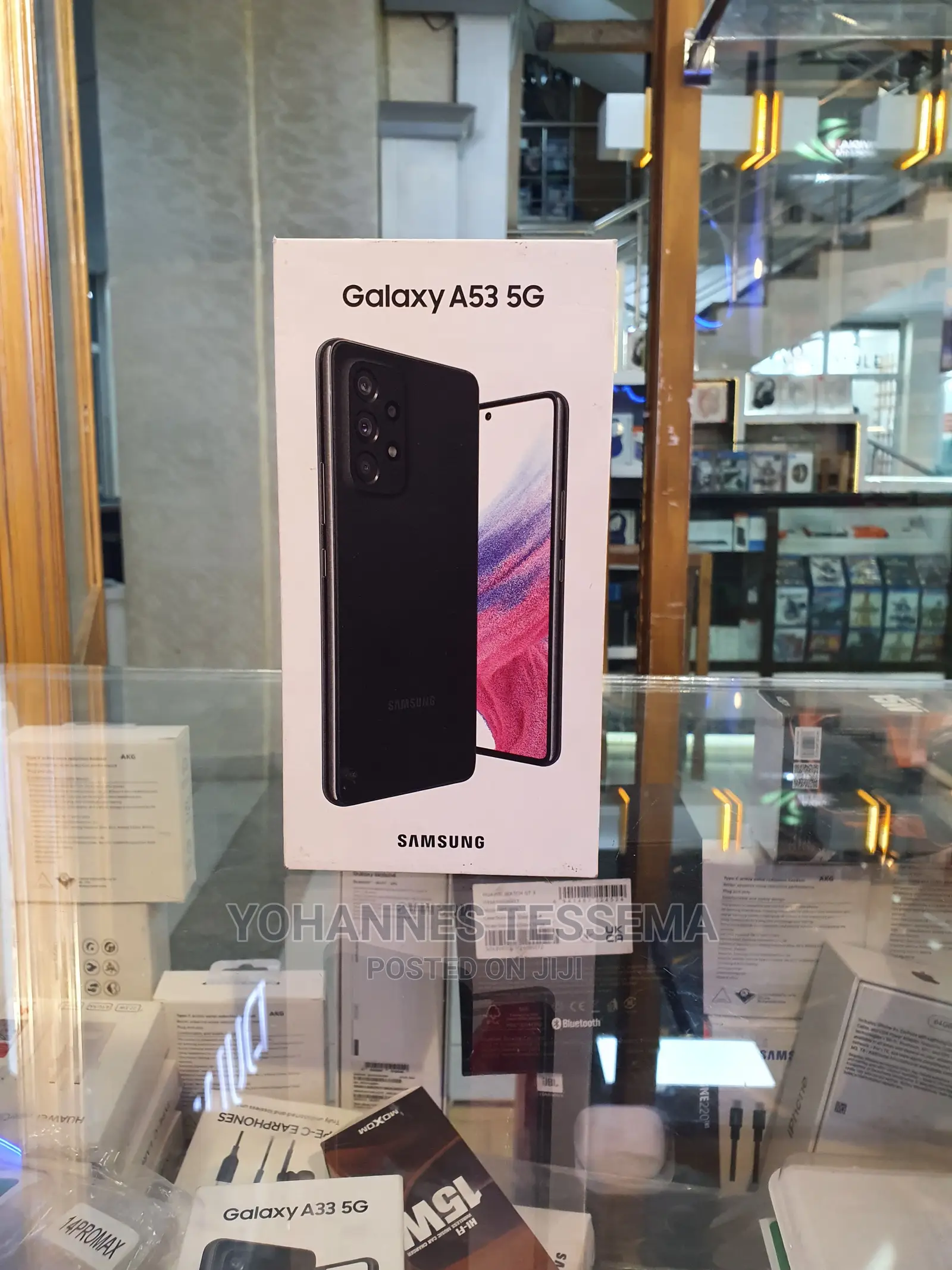 New Samsung Galaxy A53 5G 128 GB Black