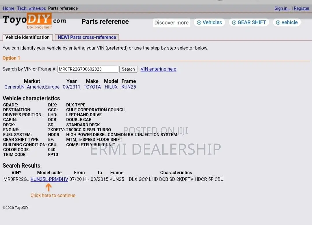 Toyota Hilux 2011 White