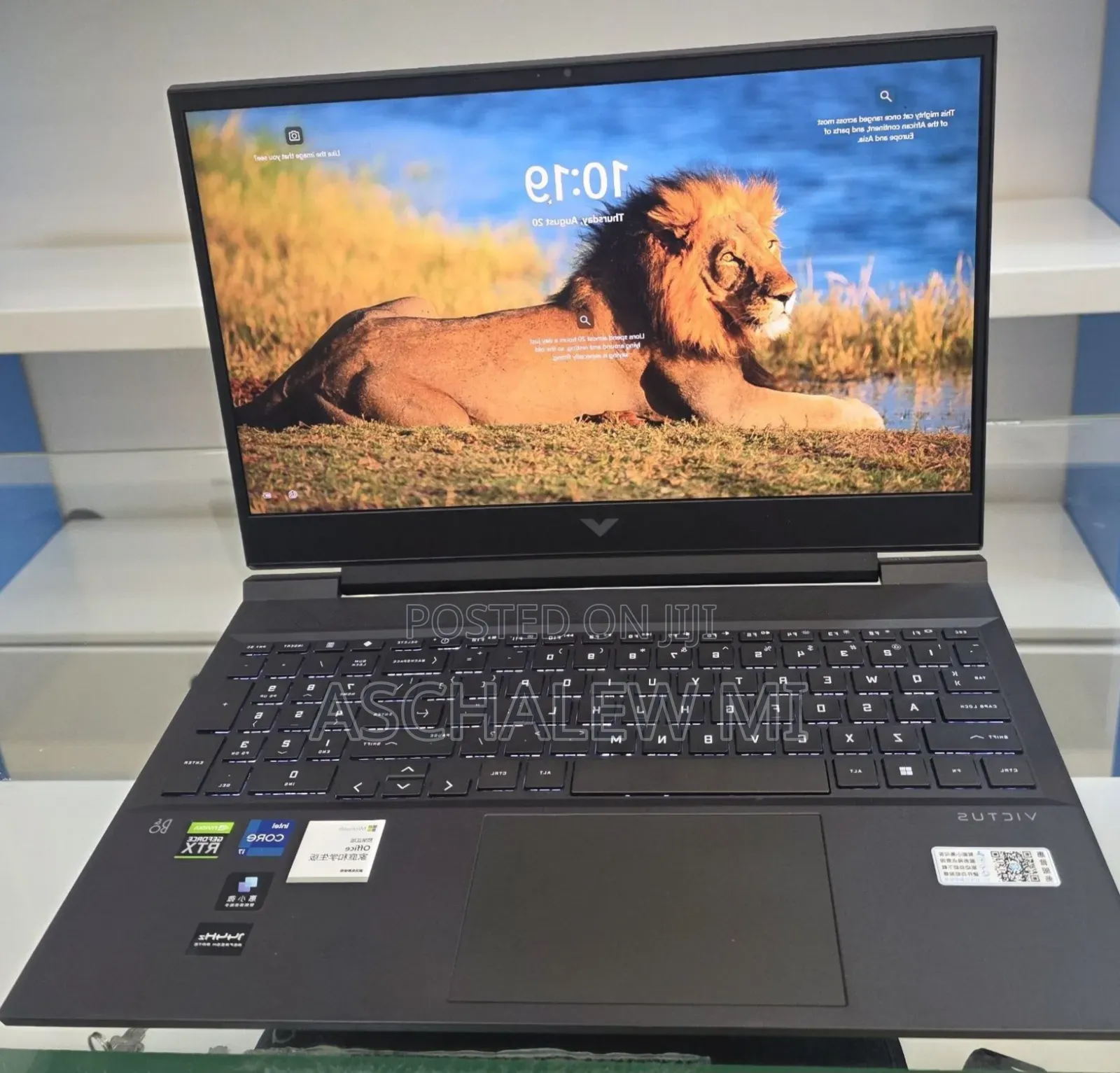 New Laptop HP Victus 16 16GB Intel Core i7 SSD 512GB