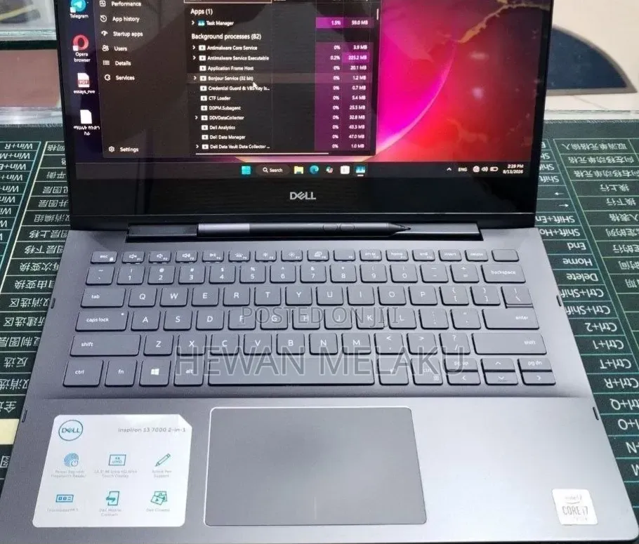 New Laptop Dell Inspiron 13 7000 16GB Intel Core i7 SSD 512GB