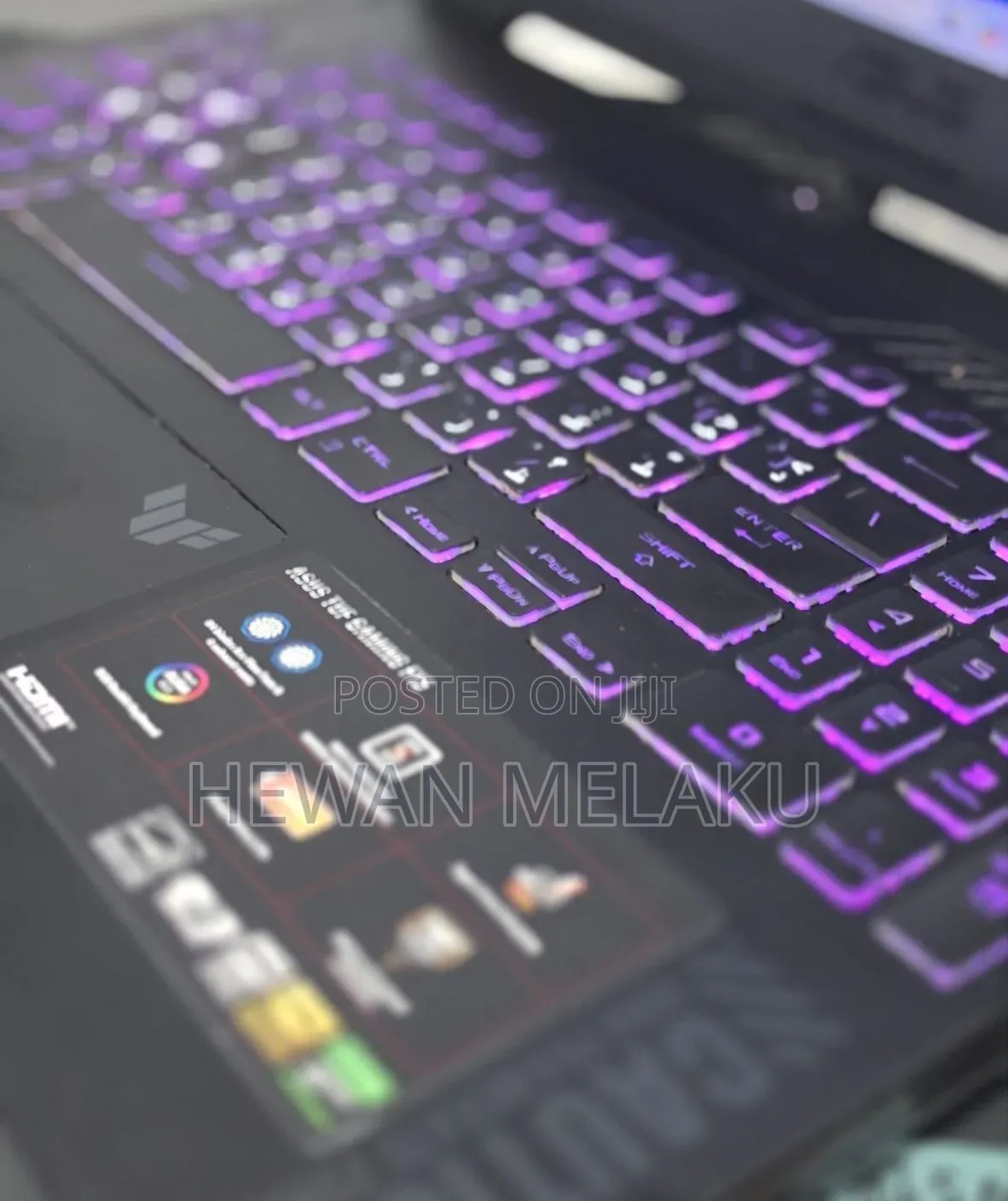 New Laptop Asus TUF Gaming F15 16GB Intel Core i7 SSD 1T