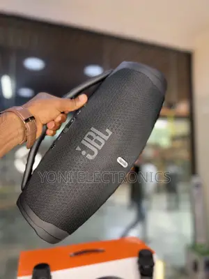 JBL Boomsbox3 Portable Wireless Speaker With Microphones