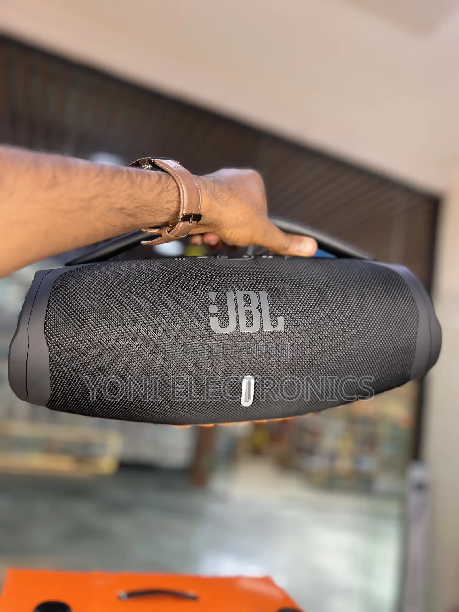 JBL Boomsbox3 Portable Wireless Speaker With Microphones