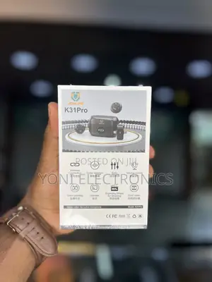 K31Pro Collar Clip Button Microphone
