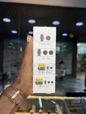 K31Pro Collar Clip Button Microphone