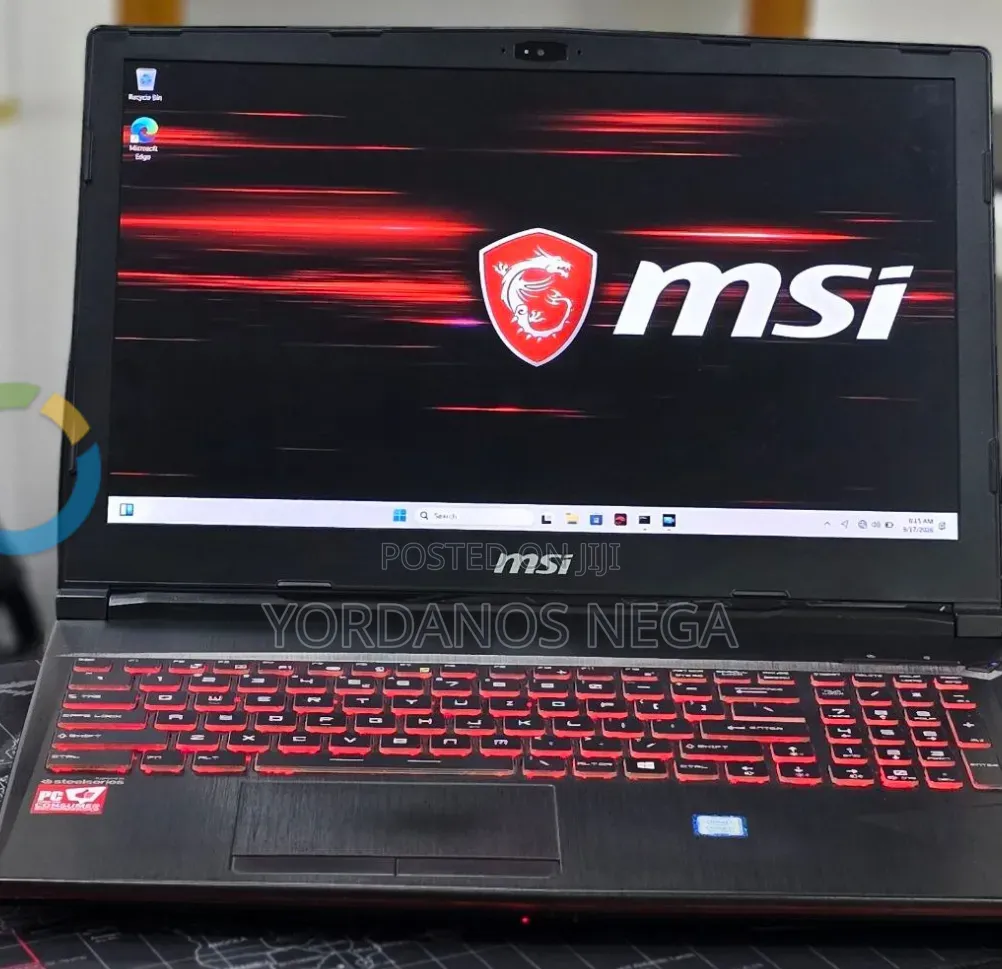 New Laptop MSI GL75 Leopard 16GB Intel Core i7 HDD+SSD 1.5T