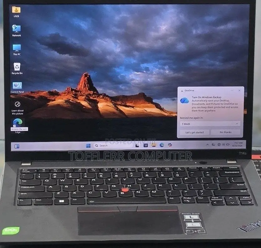 New Laptop Lenovo ThinkPad T14 16GB Intel Core i7 SSD 512GB