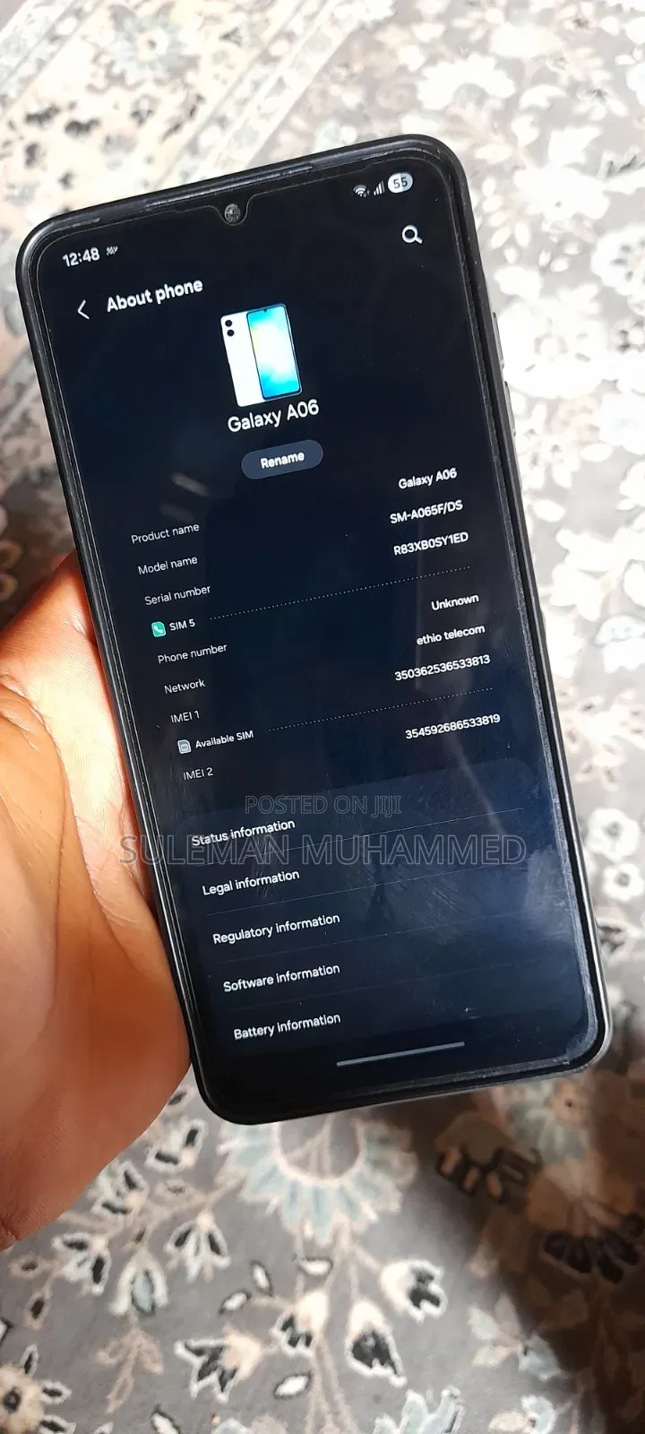 Samsung Galaxy A06 128 GB White
