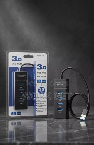 USB 3.0 4-Port Hub | Model 303
 30cm Cable