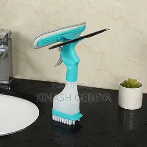 4in1 Spraying Window Cleaning Brush