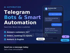 Telegram Bot & Business Automation – Orders, Bookings, Reports