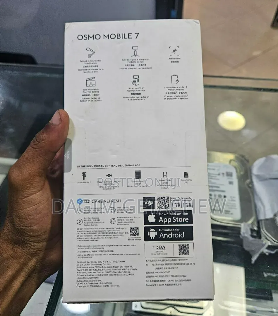 Brand New DJI Osmo Mobile 7 Smartphone Gimbal Stabilizer