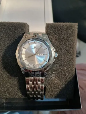 Success Way Silver Quartz Watch – Octagonal Bezel