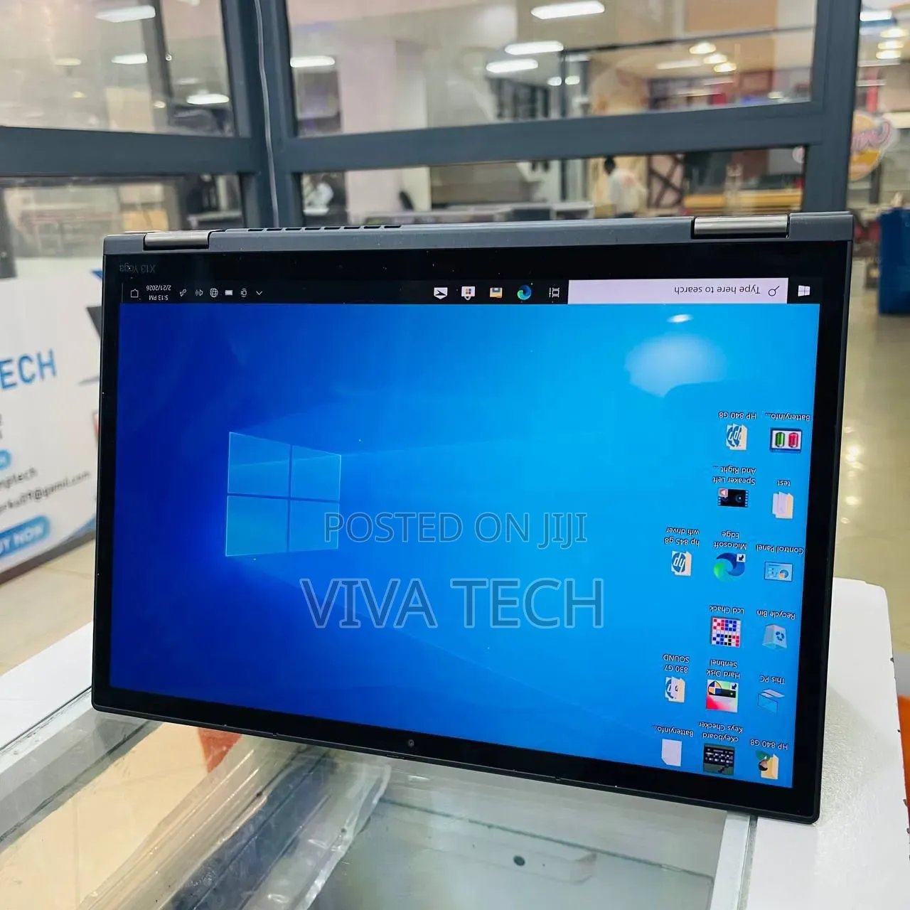 New Laptop Lenovo ThinkPad x13 Yoga 16GB Intel Core i5 SSD 512GB
