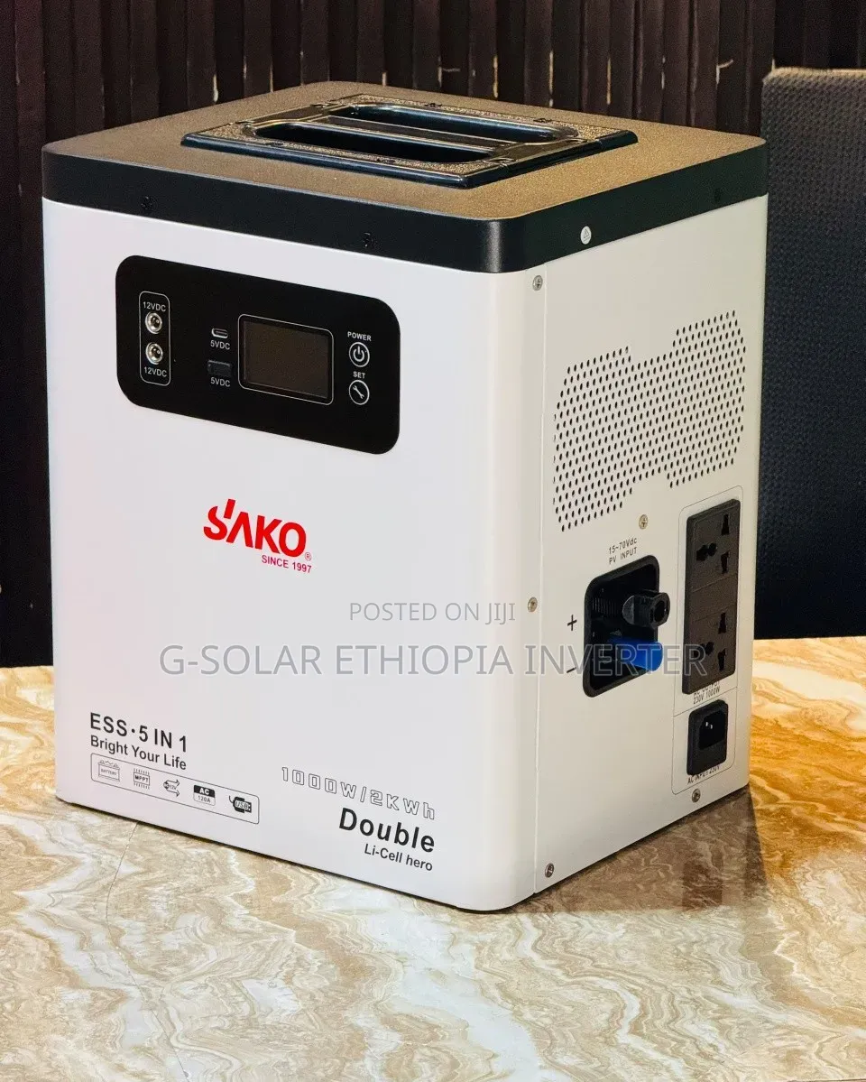 1000W /2kwh All in One Solar System -1000w Out Put - 2000Wh Lifepo4