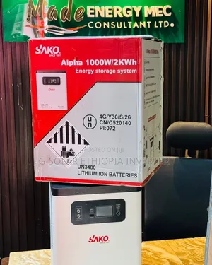 1000W /2kwh All in One Solar System -1000w Out Put - 2000Wh Lifepo4