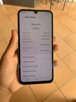Samsung Galaxy A15 128 GB White