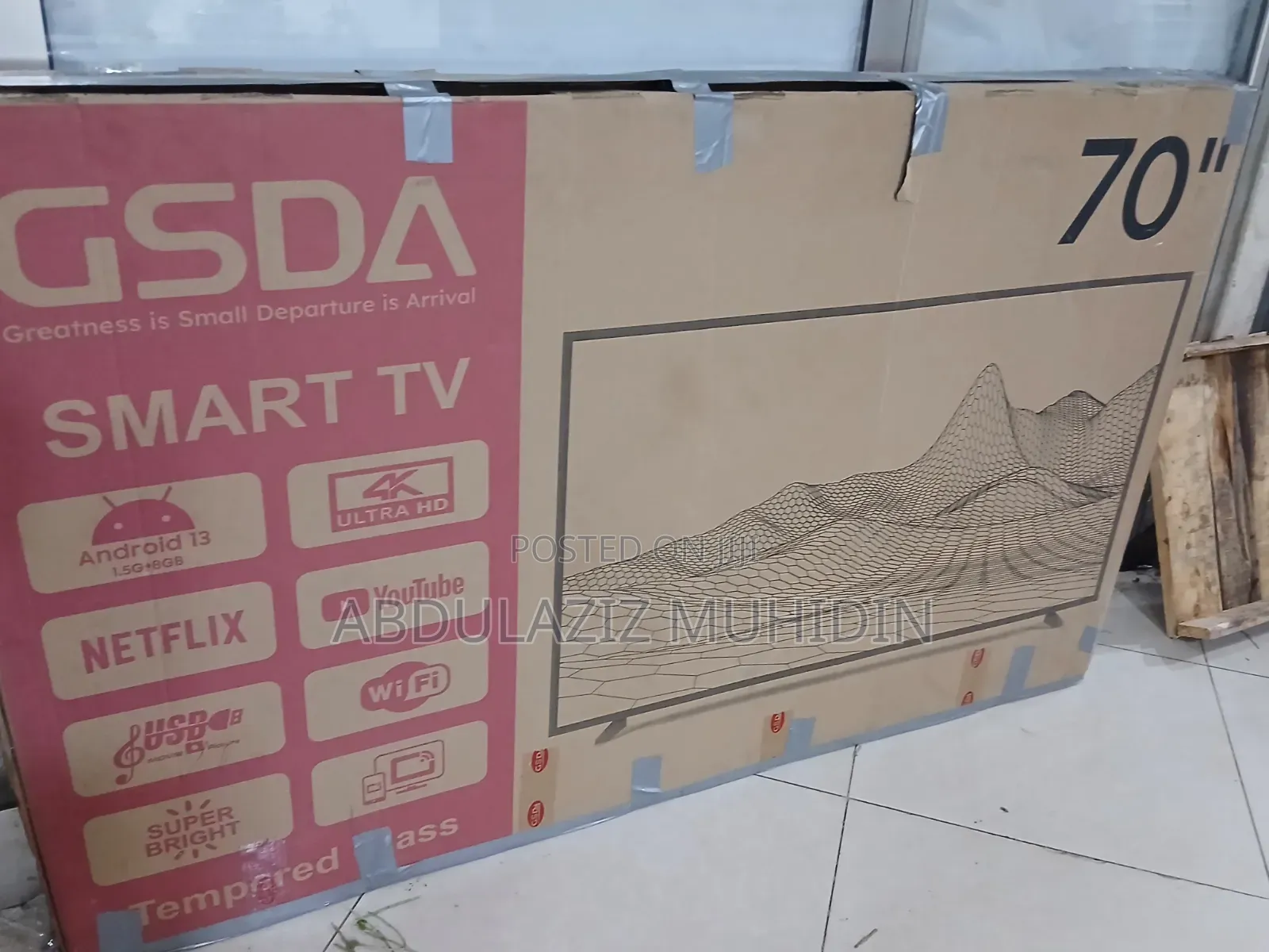 GSDA 70 Inche Double Scrine Smart TV