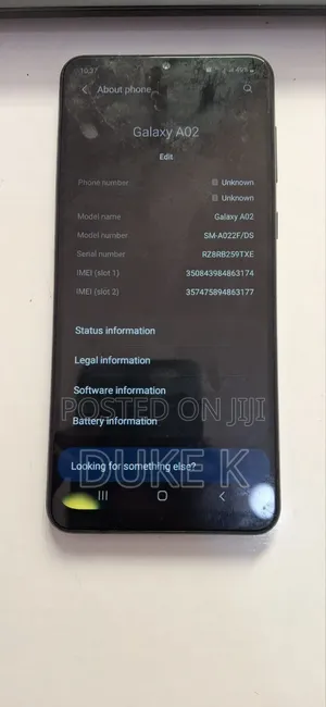 Samsung Galaxy A02 32 GB Black