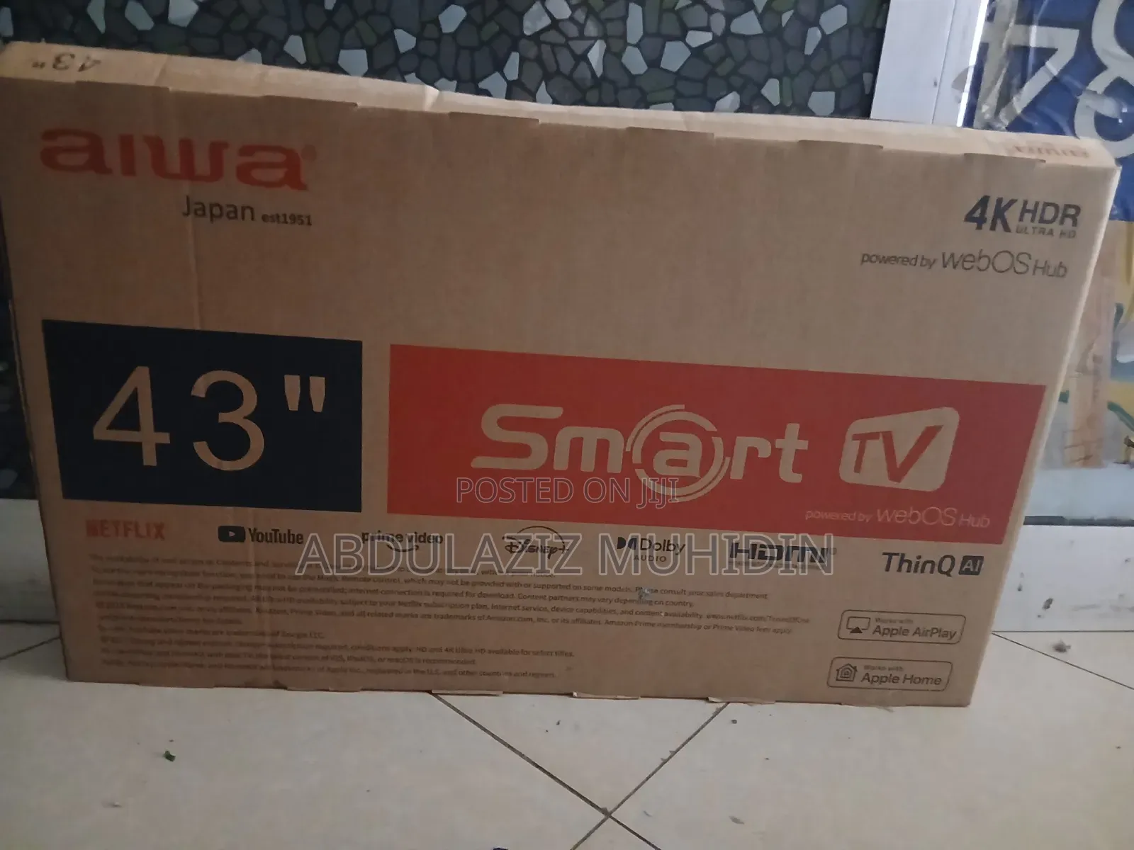 Alwa Framless 43 Inche Best Smart TV