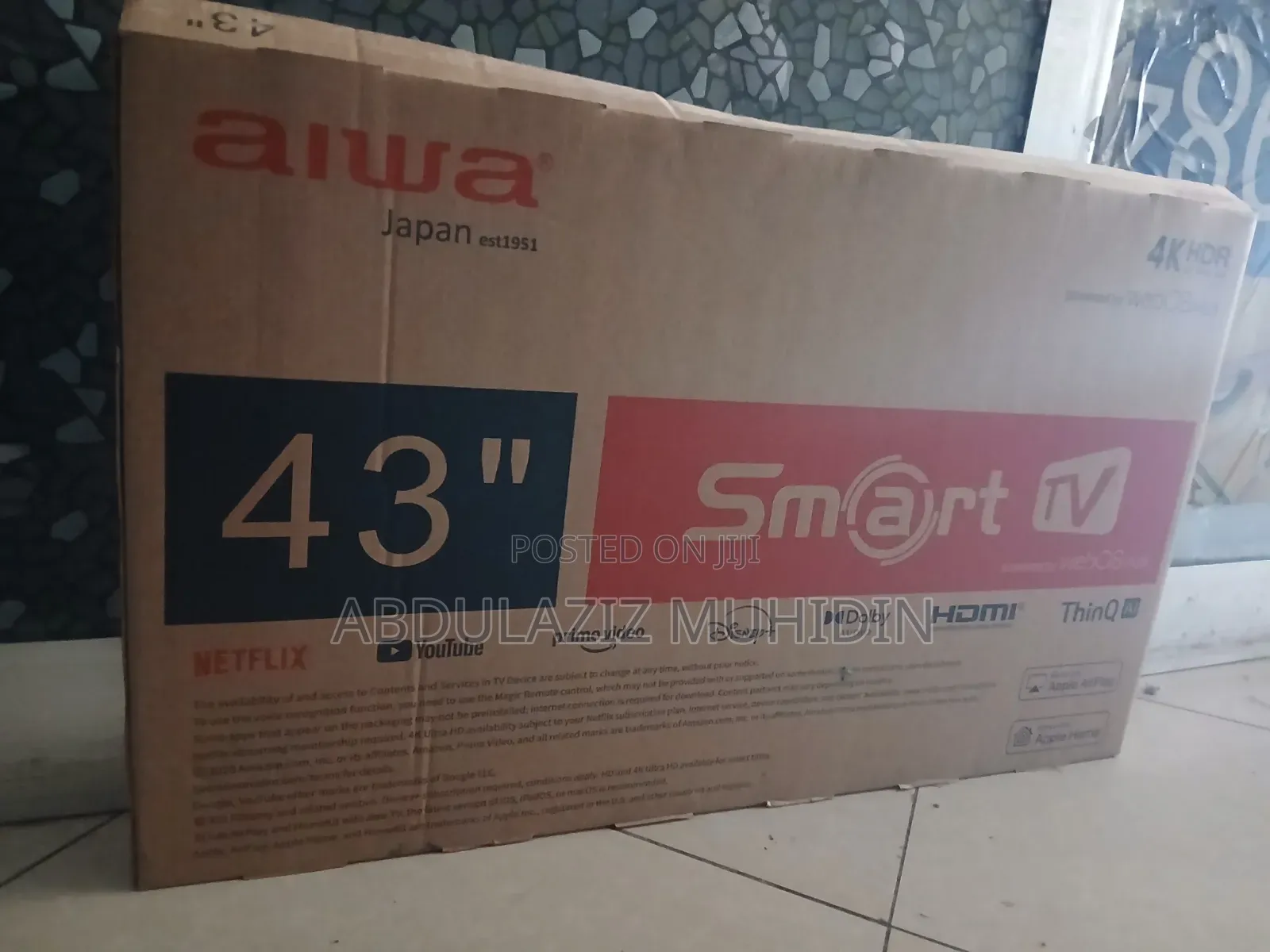 Alwa Framless 43 Inche Best Smart TV