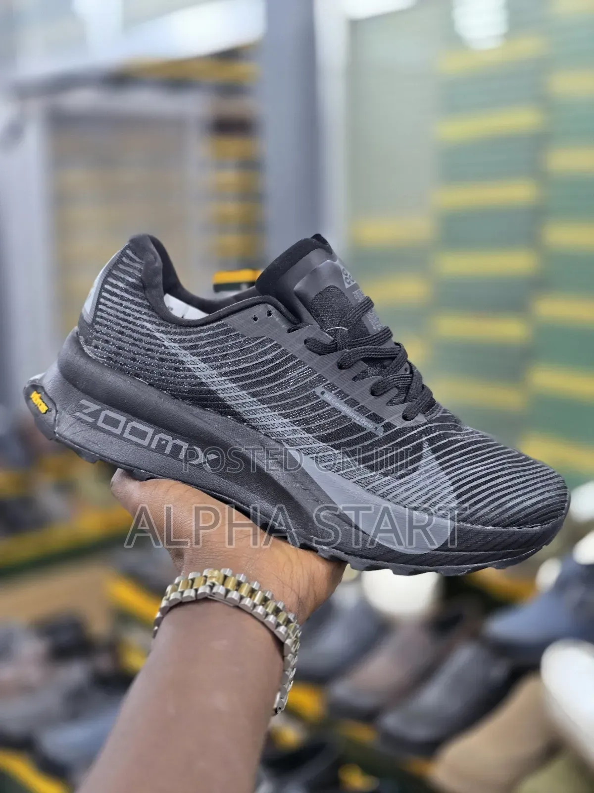 Nike ACG Zoom X High Master Quality Shoes Black & Gray Made in Vietnam
