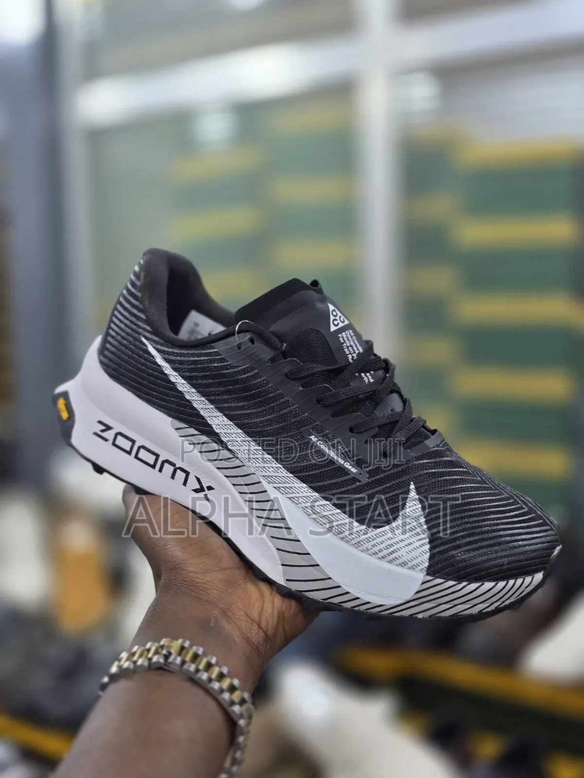 Nike ACG Zoom X High Master Quality Shoes Black & Gray Made in Vietnam