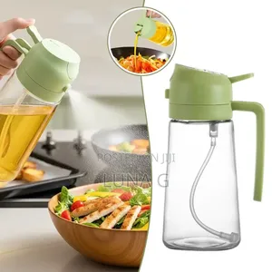 2-in-1 Oil Dispenser and Sprayer Bottle